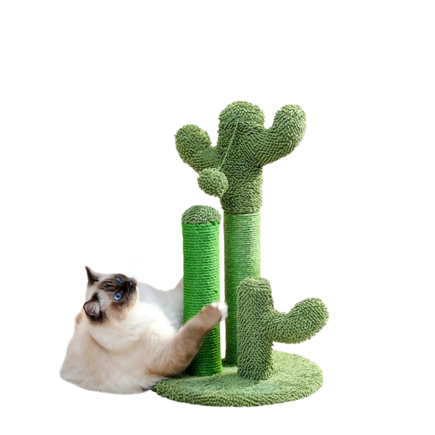 PlayGoal Cactus Krabpaal met Speelbal – Interactief Kattenmeubel