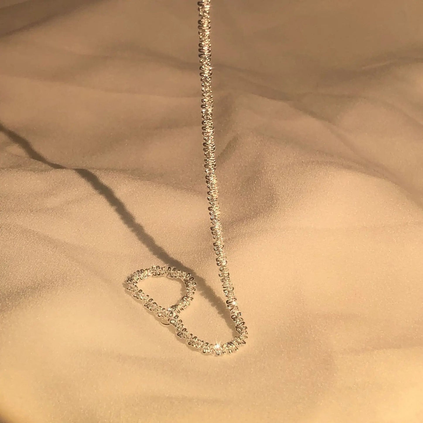 Liquid Zilverarmband – 925 Sterling Zilveren Polsband Geïnspireerd op Water