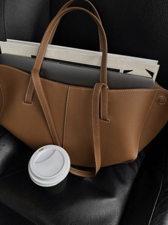 Norvo Vintage Tote Bag – Leren Dames Schoudertas