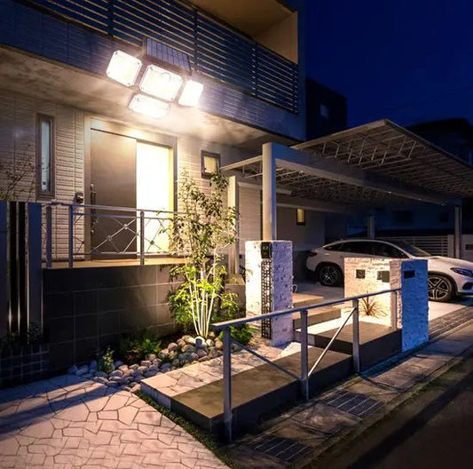 Solar Buitenlamp - bewegingssensor - 333 LED