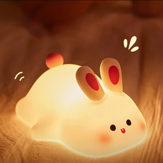 Nachtlampje – Zacht Silicone, Drie Lichtstanden – Ideaal voor Baby- en Kinderkamer