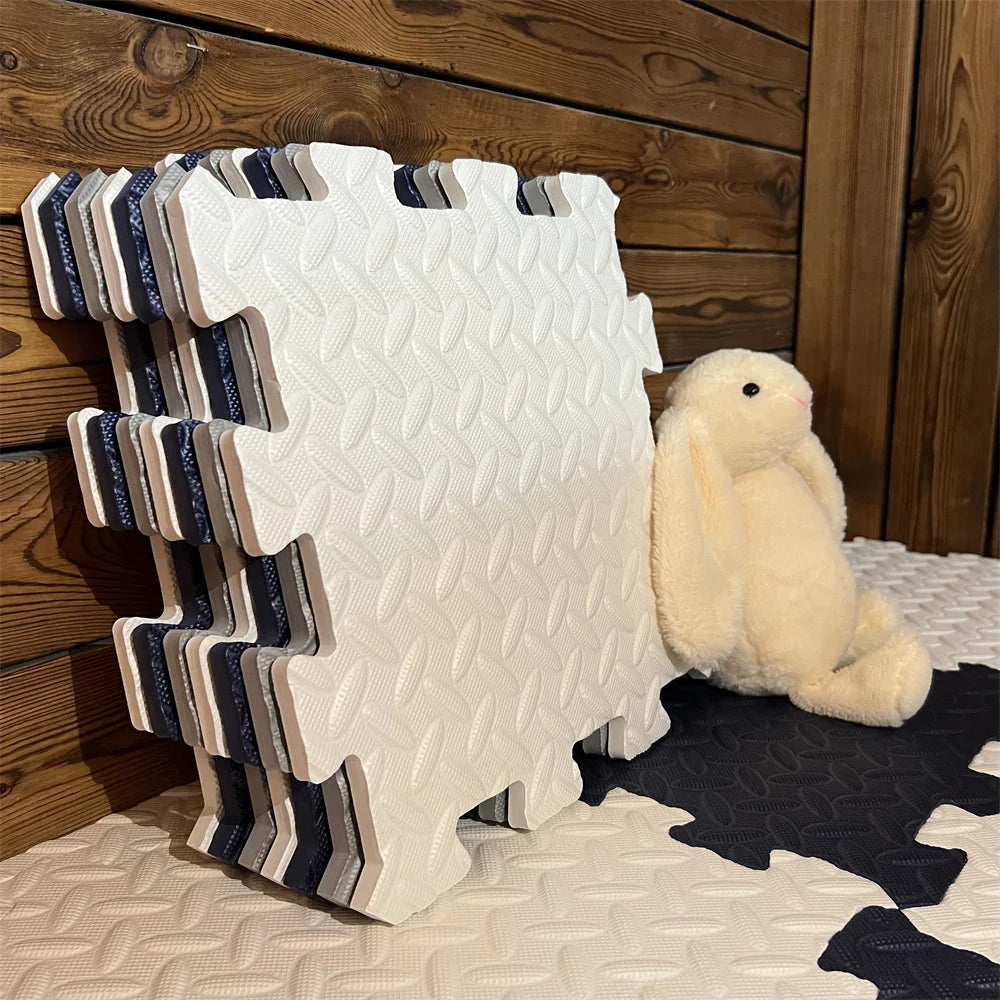 Speelmat Baby – Dikke Schokabsorberende Foam, Veilig en Comfortabel – 12-delige Set voor Speelruimte