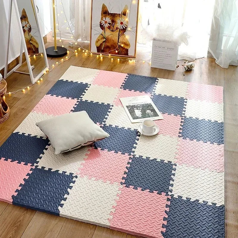 Speelmat Baby – Dikke Schokabsorberende Foam, Veilig en Comfortabel – 12-delige Set voor Speelruimte