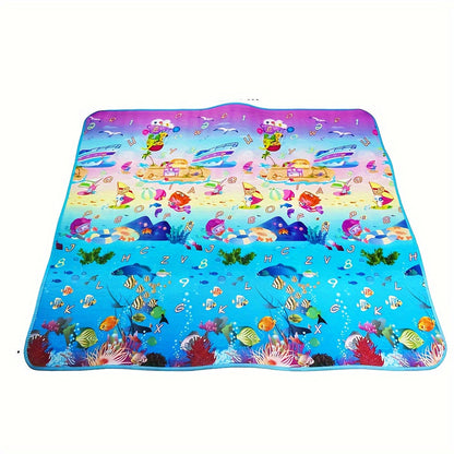 Speelmat Foam – Dubbelzijdig Waterdicht, Antislip Schuimvloer met Educatieve Activiteiten voor Baby's