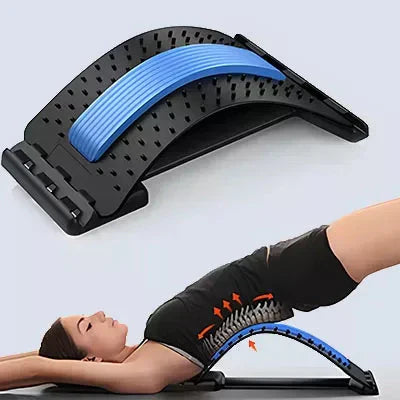 SpineEase | Verstelbare rugstretcher & lumbale acupressuurmassager voor onmiddellijke pijn