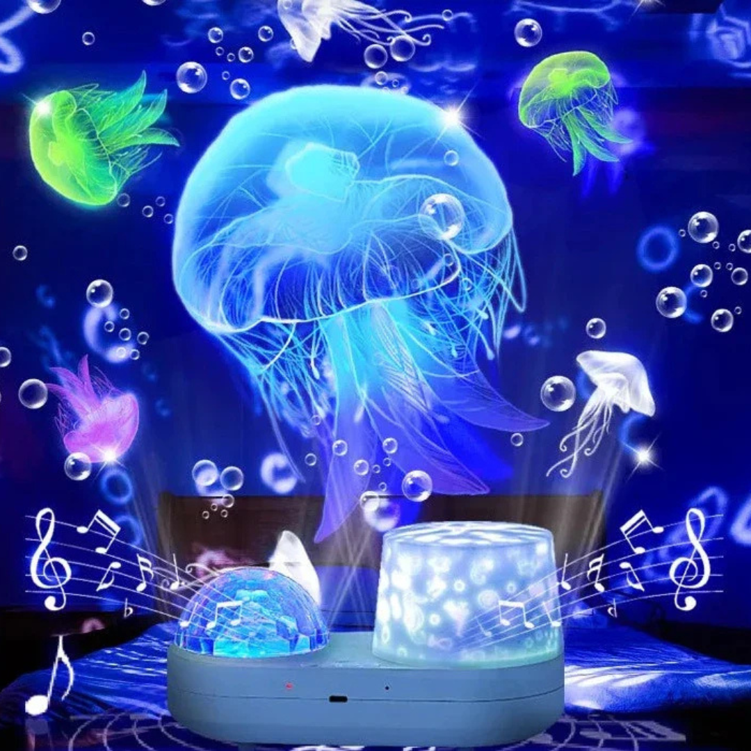 Sterrenhemel Nachtlamp – Multifunctionele LED Projector met Timer en Oceaanlicht – Ideaal voor Slaapkamer en Kinderkamer