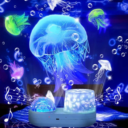 Sterrenhemel Nachtlamp – Multifunctionele LED Projector met Timer en Oceaanlicht – Ideaal voor Slaapkamer en Kinderkamer