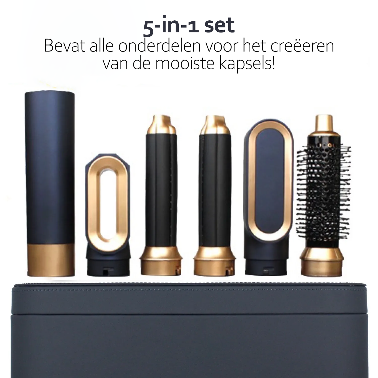 StyleSavvy | Haarstyler 5-in-1 | Krachtige 1000W | Ionentechnologie