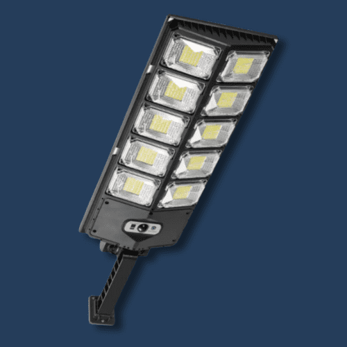 PowerBright Solar Buitenlamp 3000W – Wand- of Paalbevestiging IP65