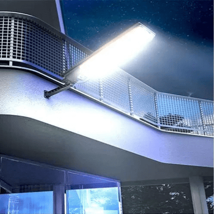 PowerBright Solar Buitenlamp 3000W – Wand- of Paalbevestiging IP65