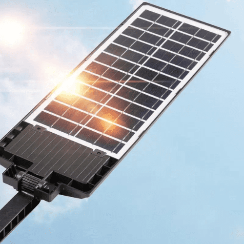 PowerBright Solar Buitenlamp 3000W – Wand- of Paalbevestiging IP65
