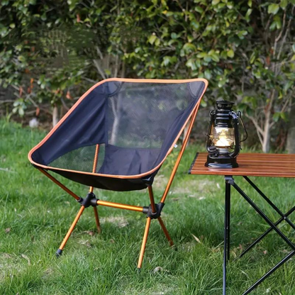 BuitenZit Comfort opvouwbare campingstoel – ergonomisch, ademend en draagbaar met draagtas