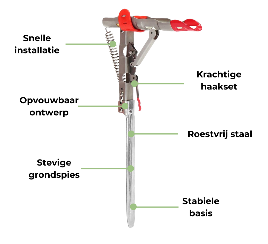 Vestragear Hengelhouder - Automatische Hengelhaak