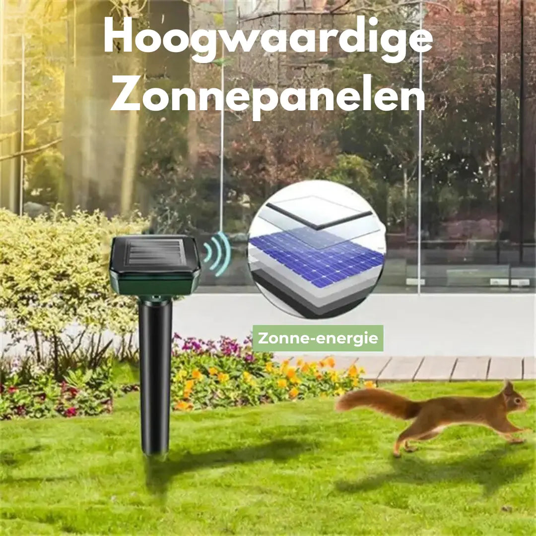 Ultrasone Mollenverjager - Tuin - Zonne-energie
