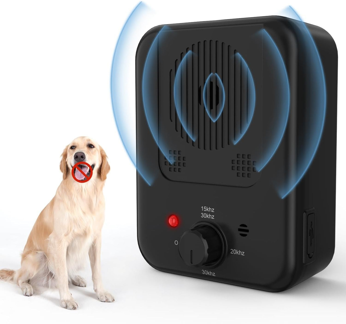 Ultrasone anti-blafoplossing voor honden
