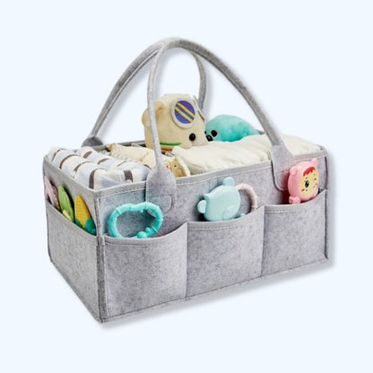Baby Luier Organizer – Draagbare Auto Caddy met Duurzaam Ontwerp – Ideaal voor Luiertafel en Kinderkamer