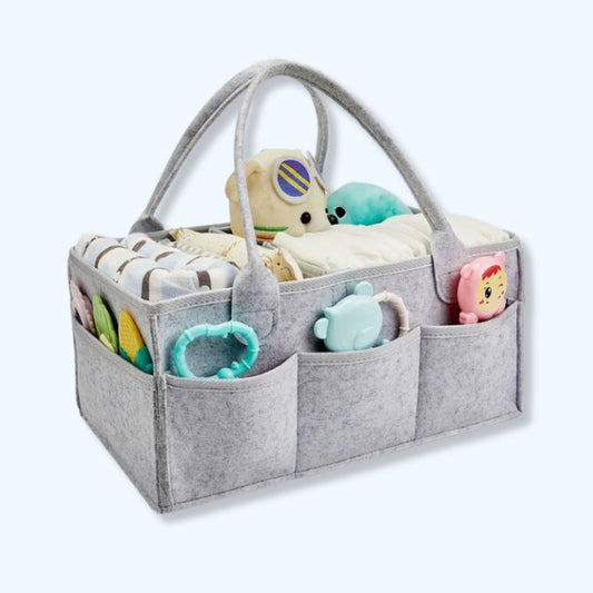 Baby Luier Organizer – Draagbare Auto Caddy met Duurzaam Ontwerp – Ideaal voor Luiertafel en Kinderkamer