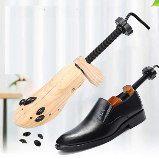 Verstelbare Luxe Schoenoprekker – Houten Comfort Pasvormhulpmiddel