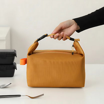 UrbanLunch Opvouwbare Geïsoleerde Lunchtas – Houdt Eten Vers en Stijlvol Onderweg