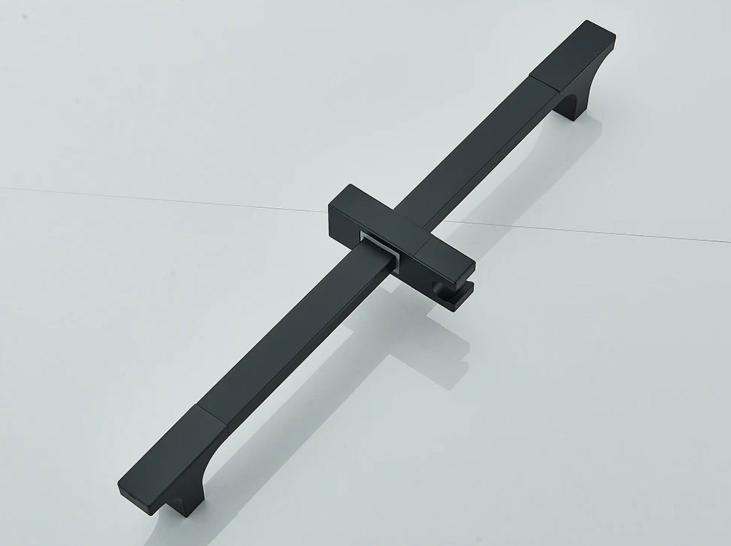 VoordeelPaleis® Doucheset Firenze 16 inch - 40 cm. regendouche vierkant 3-weg zwart inbouw