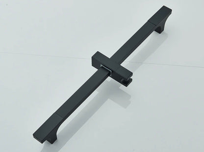 VoordeelPaleis® Doucheset Firenze 16 inch - 40 cm. regendouche vierkant 3-weg zwart inbouw