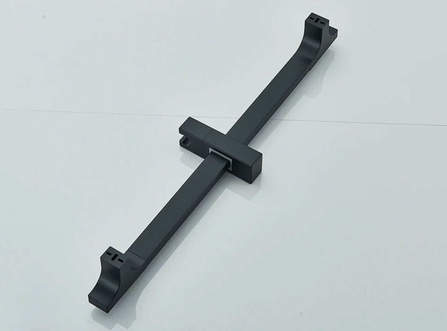 VoordeelPaleis® Doucheset Firenze 12 inch - 30 cm. regendouche vierkant 3-weg zwart inbouw