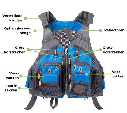 Vissport Vest - Professioneel