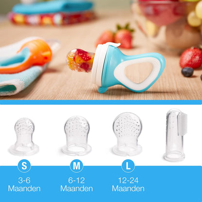 Voedingsspeen – Veilig Siliconen Ontwerp voor Baby's, Geschikt voor Eerste Hapjes en Doorkomende Tandjes