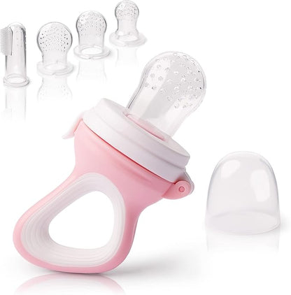 Voedingsspeen – Veilig Siliconen Ontwerp voor Baby's, Geschikt voor Eerste Hapjes en Doorkomende Tandjes