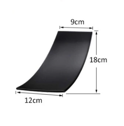 VoordeelPaleis® Doucheset Manhattan Premium de Luxe Waterfall LCD 12 inch regendouche vierkant 3-weg zwart inbouw