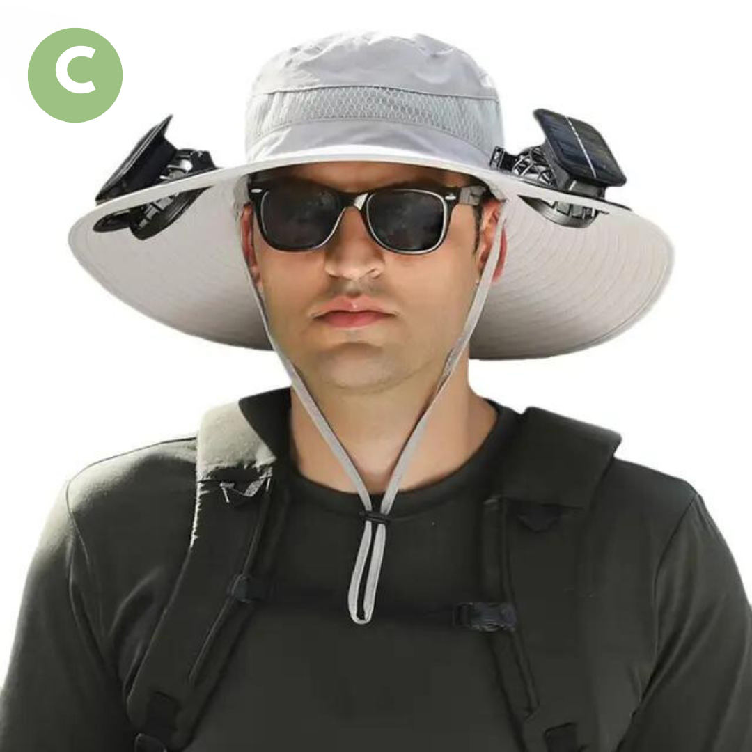 Outdoor Zonnehoed - Ingebouwde Ventilator