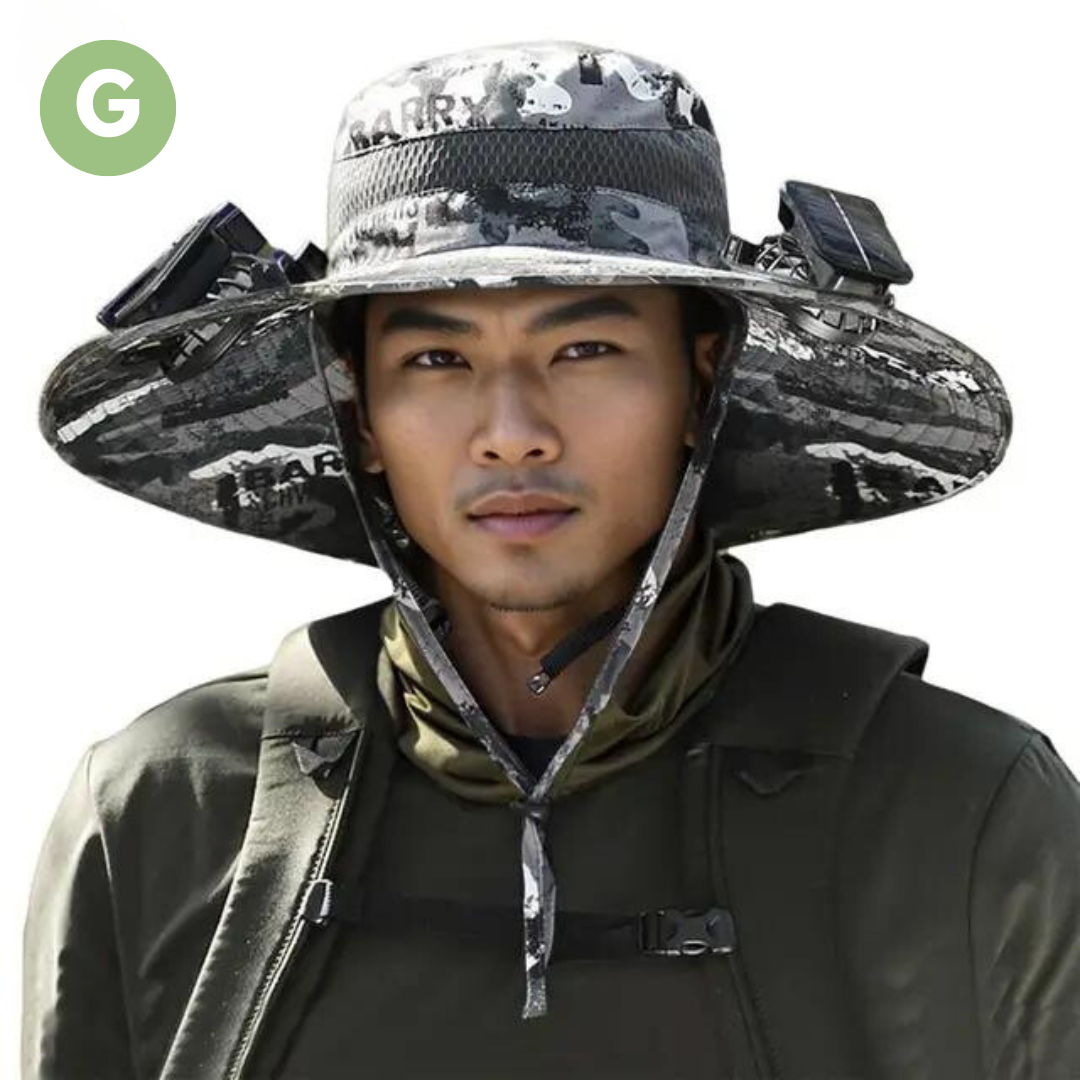 Outdoor Zonnehoed - Ingebouwde Ventilator