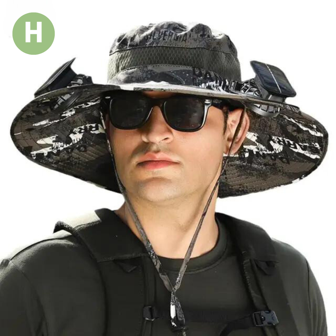 Outdoor Zonnehoed - Ingebouwde Ventilator