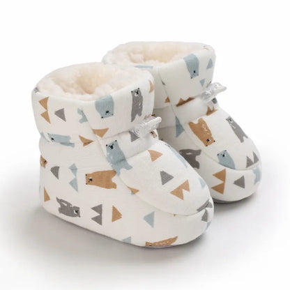 Winterlaarsjes – Zacht en Warm, Anti-slip Zolen – Ideaal voor Actieve Babyvoetjes