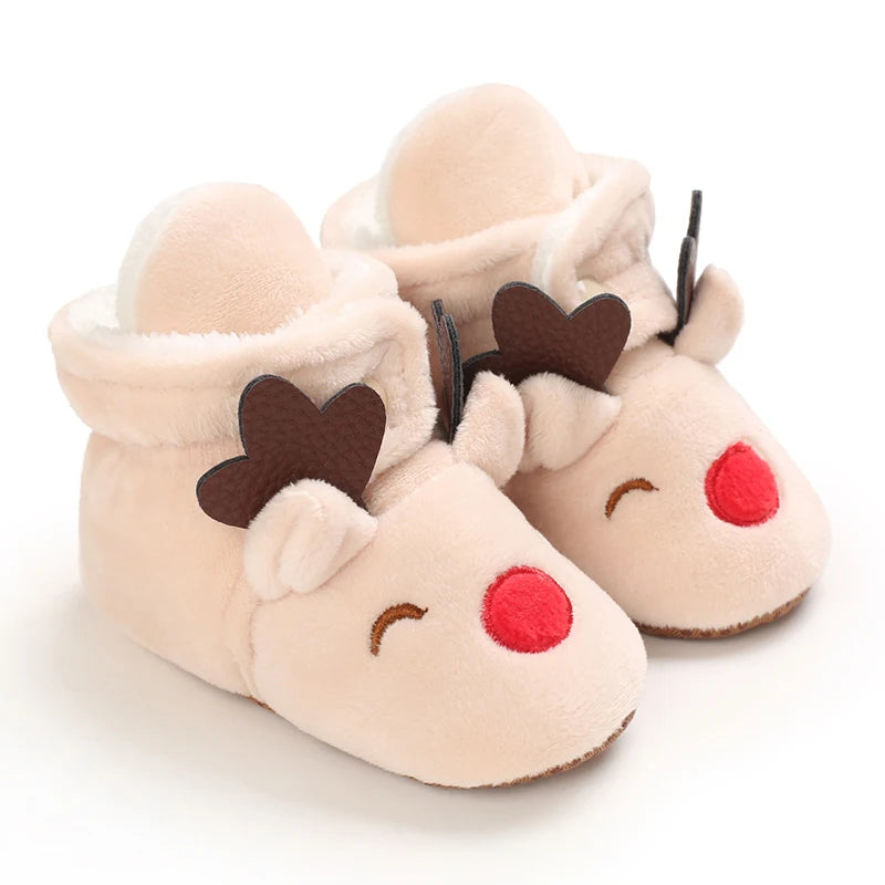 Winterlaarsjes – Zacht en Warm, Anti-slip Zolen – Ideaal voor Actieve Babyvoetjes