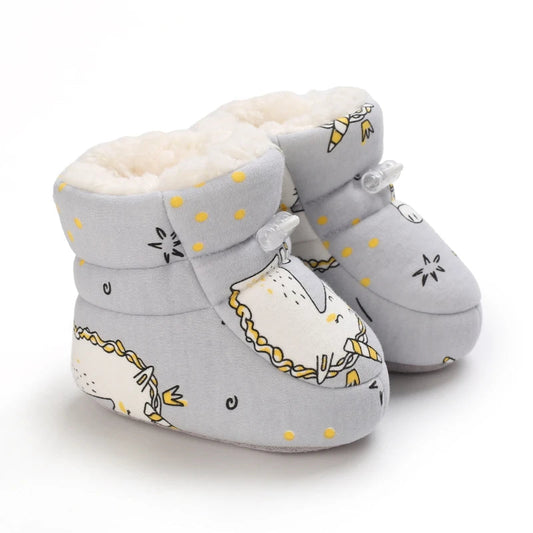 Winterlaarsjes – Zacht en Warm, Anti-slip Zolen – Ideaal voor Actieve Babyvoetjes