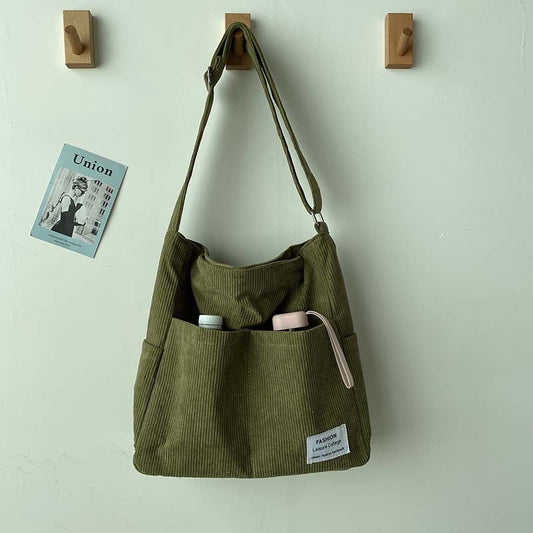 FayeLijn | Canvas Schoudertas met Stijlvol Design en Duurzame Afwerking