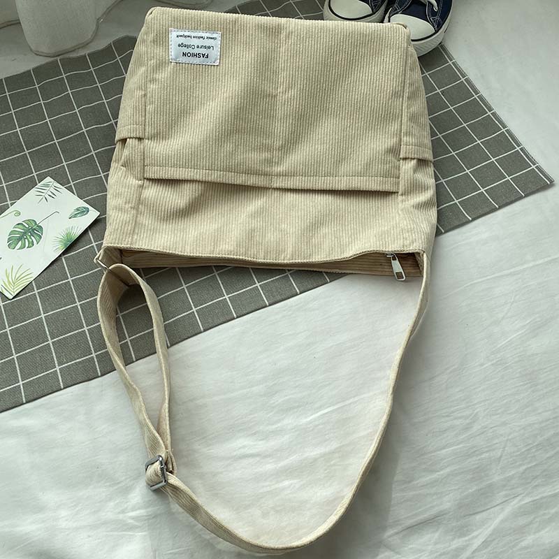 FayeLijn | Canvas Schoudertas met Stijlvol Design en Duurzame Afwerking