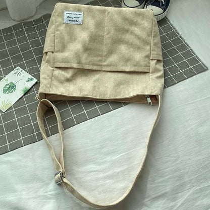 FayeLijn | Canvas Schoudertas met Stijlvol Design en Duurzame Afwerking