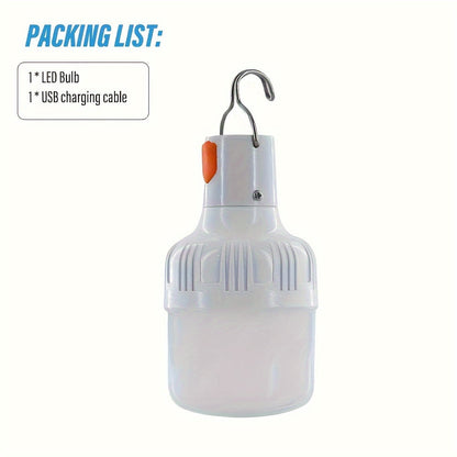 PowerGlow LED Lamp – Oplaadbare USB-lamp met Lithiumbatterij en ABS Behuizing