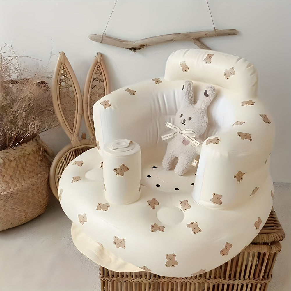 Opblaasbare Babystoel – Ergonomisch Ontwerp, Lichtgewicht en Compact – Ideaal voor Thuis en Onderweg