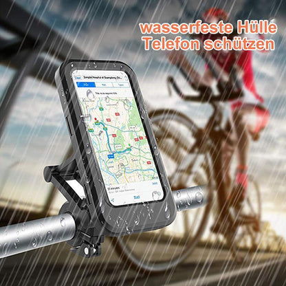 RideCharge Pro – Waterdichte Telefoonhouder met USB- en 15W Draadloos Opladen voor Fiets en E-Bike