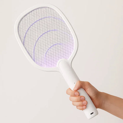 Oplaadbare 2-in-1 Elektrische Vliegenmepper en Insectenverdelger – 2500V Zonder Chemicaliën