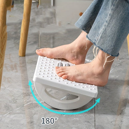 Ergonomische Voetensteun met Kantelbaar Oppervlak – Antislip en Direct Gebruiksklaar