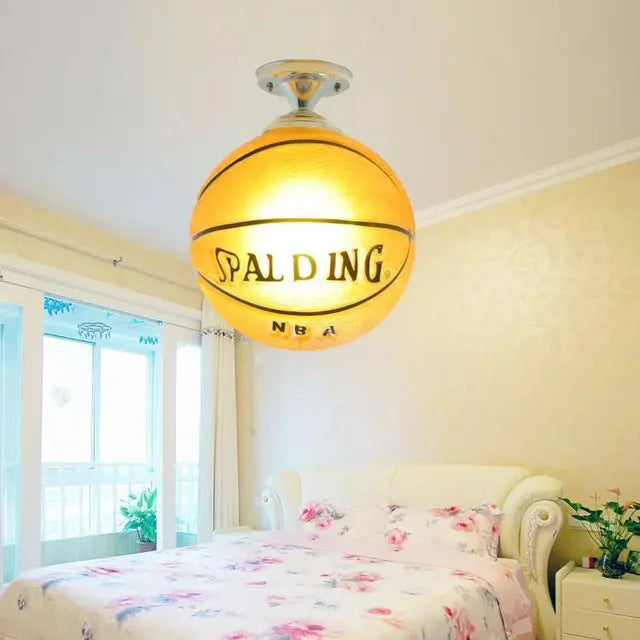GoalBright – Voetbal Plafondlamp met LED en Dimbare Verlichting | Voor Kinderkamers