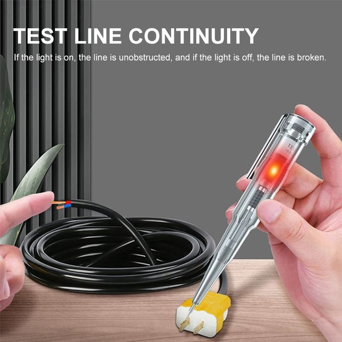 ProVolt Spanningszoeker Set – Waterdicht & LED Indicator (2 Stuks)