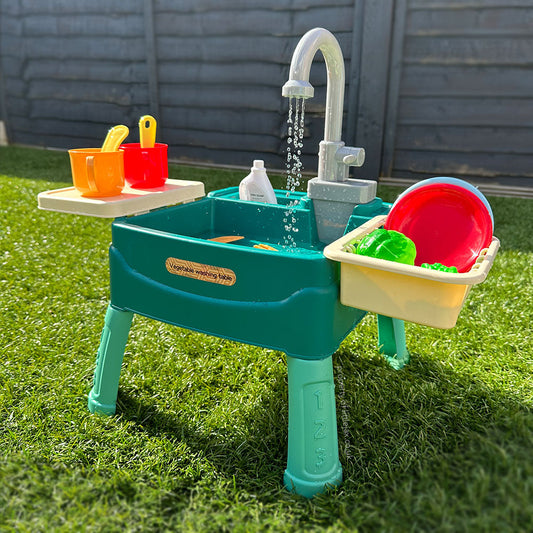 Interactieve Speelkeuken voor Kinderen met Waterfunctie