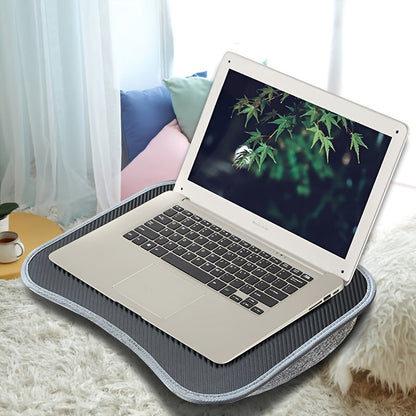 Draagbare Laptopdesk met Zachte Onderzijde – Voor Bed, Bank en Onderweg