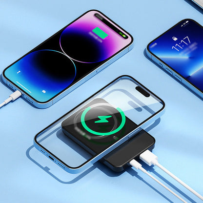 Ultra-Dunne Draadloze Powerbank Voltura 20000mAh – Snelladen & Meerdere Apparaten
