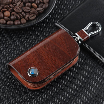 KeyShield Luxe Autosleutelhoes met Signaalblokkering en Echt Leer